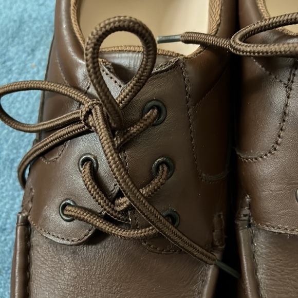 Men’s Dr. Zen Size 12 Brown Tie Shoes. Never worn - Picture 2 of 5